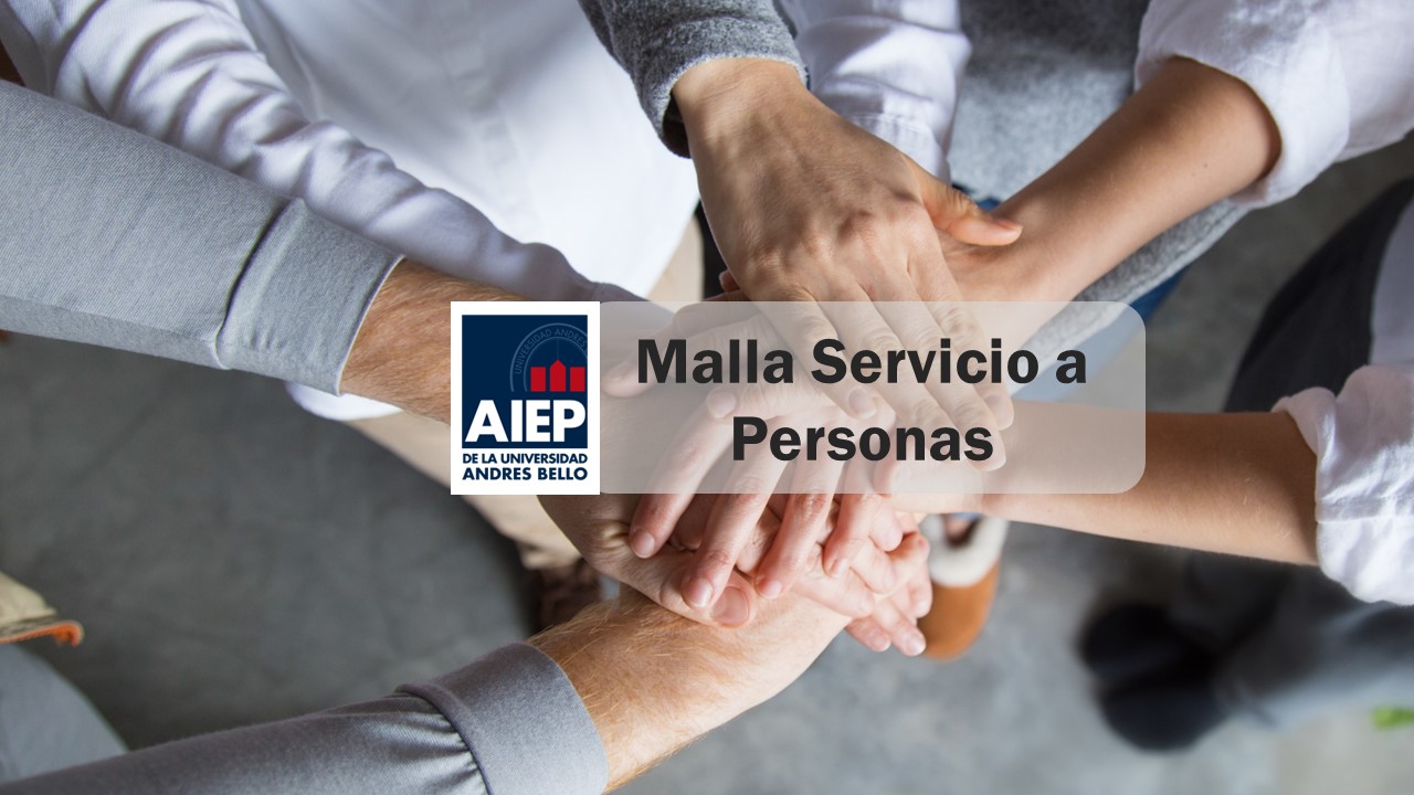 Malla de formación para Servicio a Personas